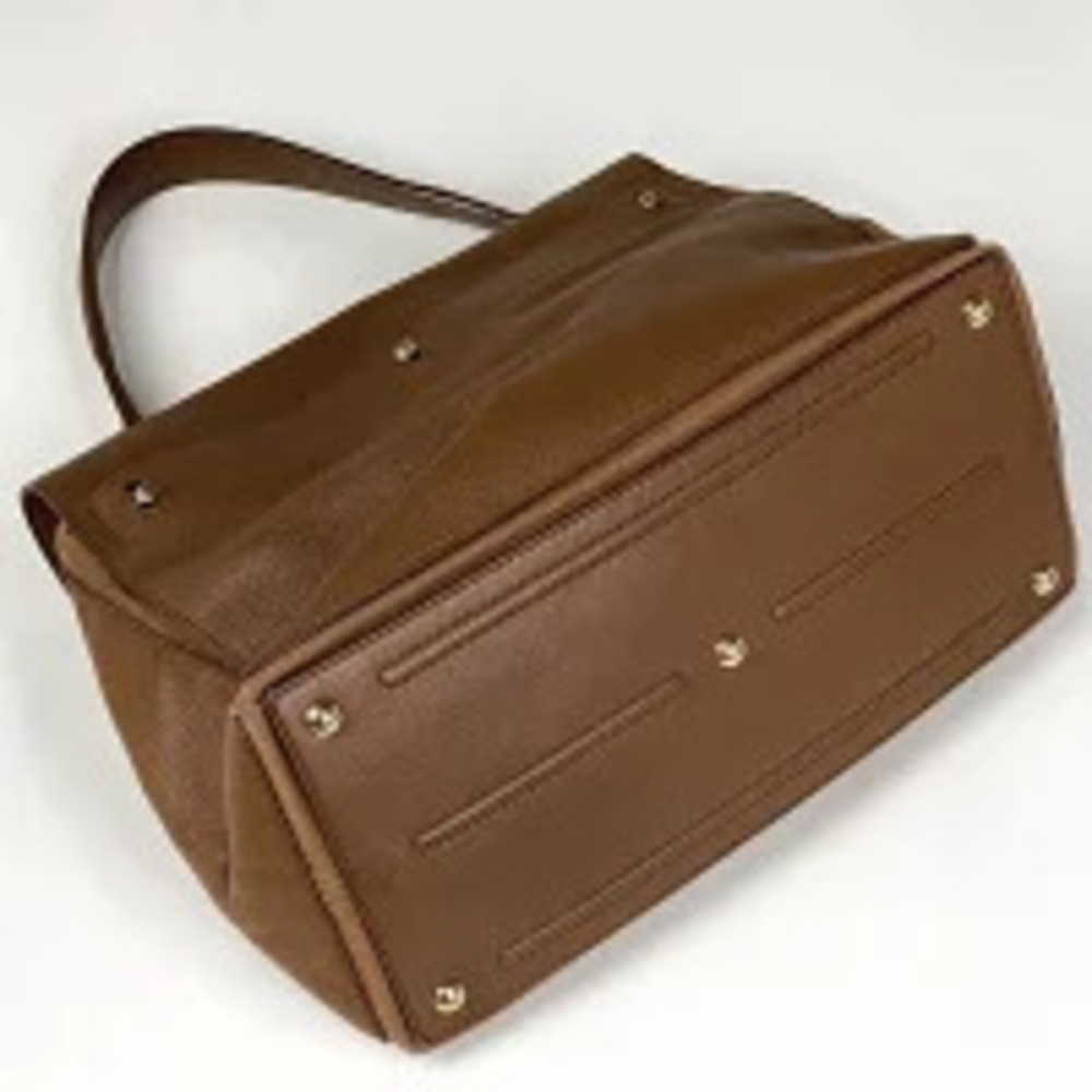 Saint Laurent Yves Muse Two Handbag Leather Brown - Picture 2 of 6